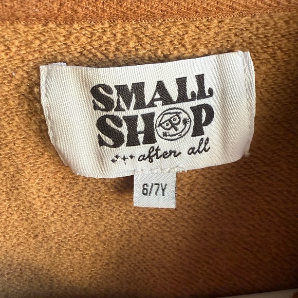 Mickey Gingerbread Sweatshirt Brown Size 6/7 unisex - Picture 8 of 8